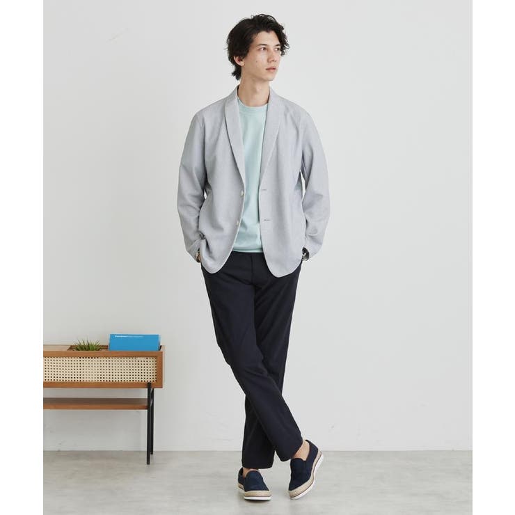 【尾州織】後染め ドビーメッシュ ショール羽織り | TAKEO KIKUCHI | 詳細画像27 