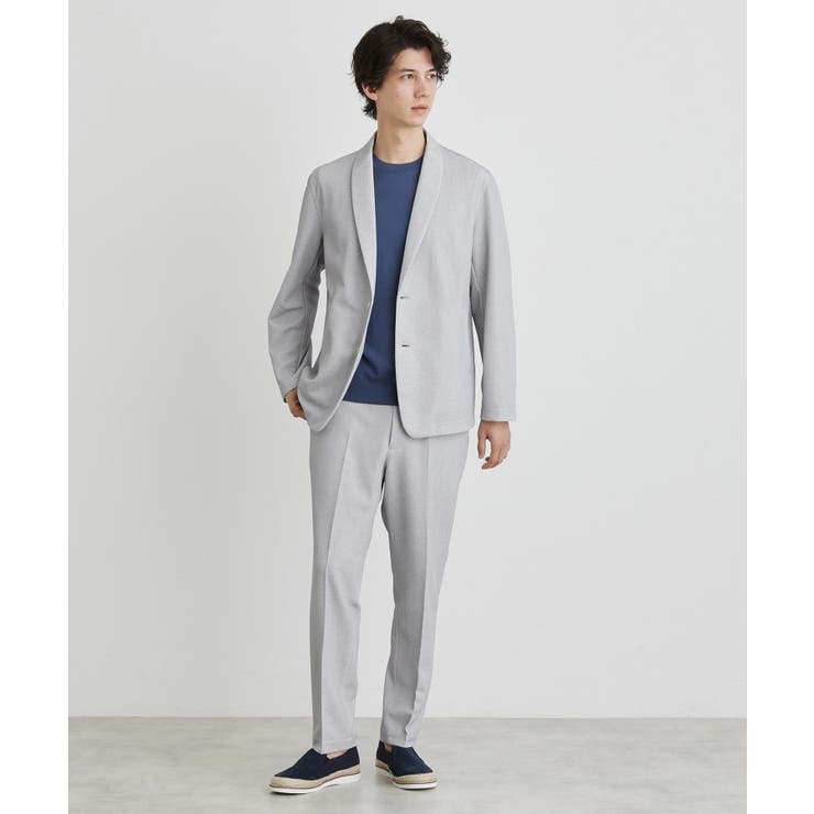 【尾州織】後染め ドビーメッシュ イージーパンツ | TAKEO KIKUCHI | 詳細画像12 