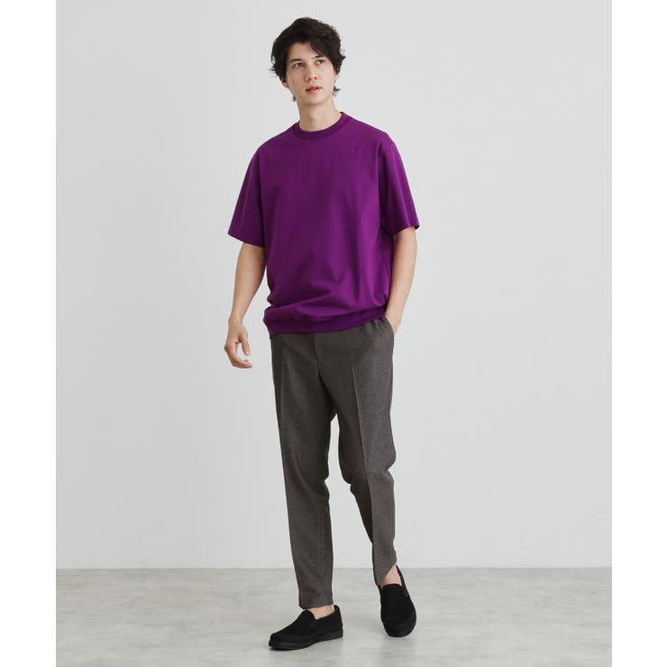 【尾州織】後染め ドビーメッシュ イージーパンツ | TAKEO KIKUCHI | 詳細画像19 