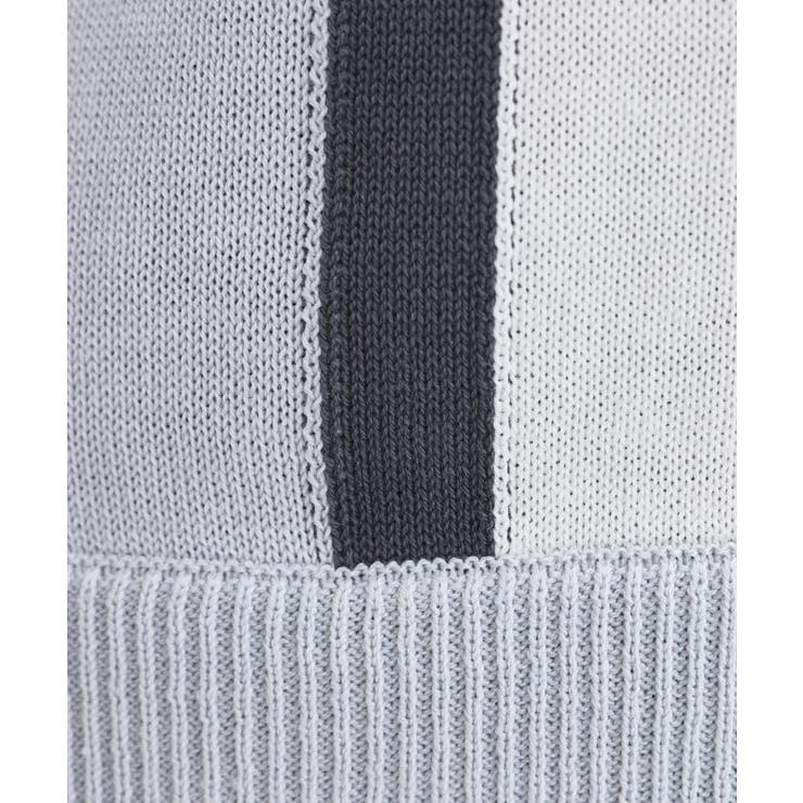 カラーブロッキング プルオーバー ニット | TAKEO KIKUCHI | 詳細画像11 