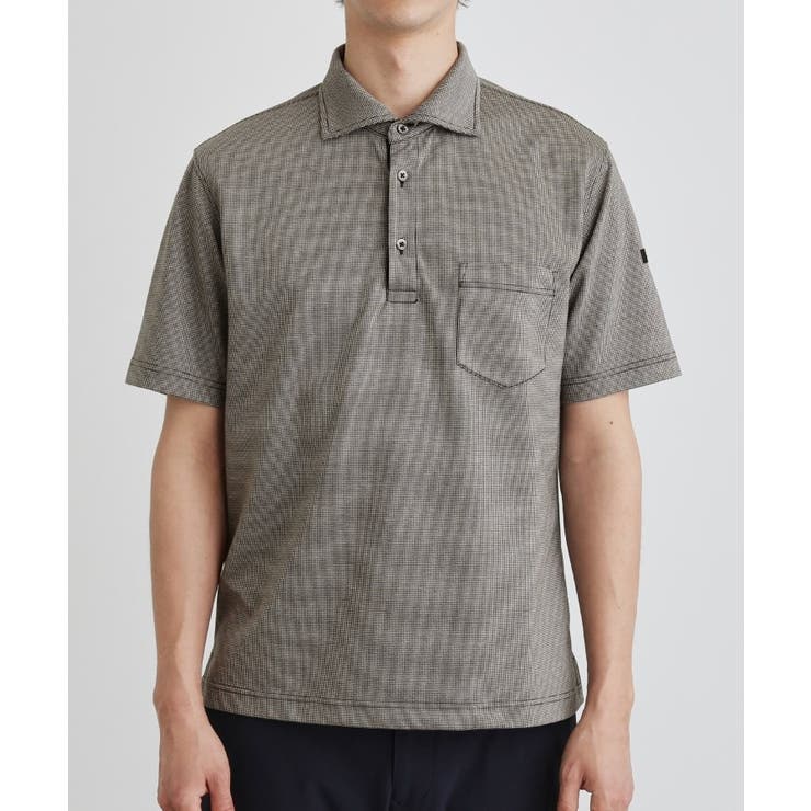 千鳥柄ポロシャツ | TAKEO KIKUCHI | 詳細画像2 