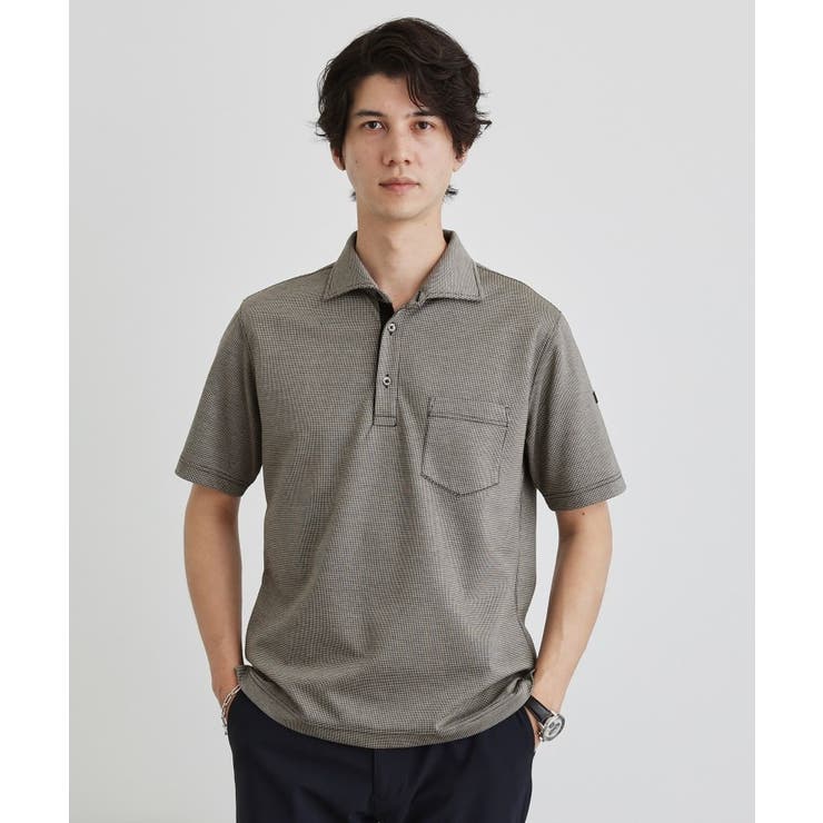 千鳥柄ポロシャツ | TAKEO KIKUCHI | 詳細画像19 