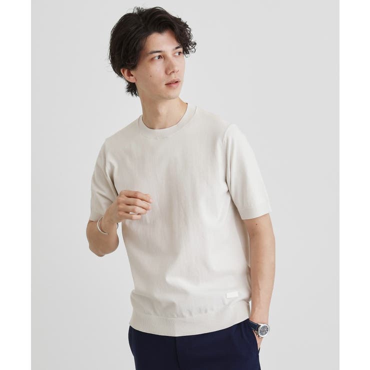 ライトグレー(011) | テーラードニット プルオーバー | TAKEO KIKUCHI