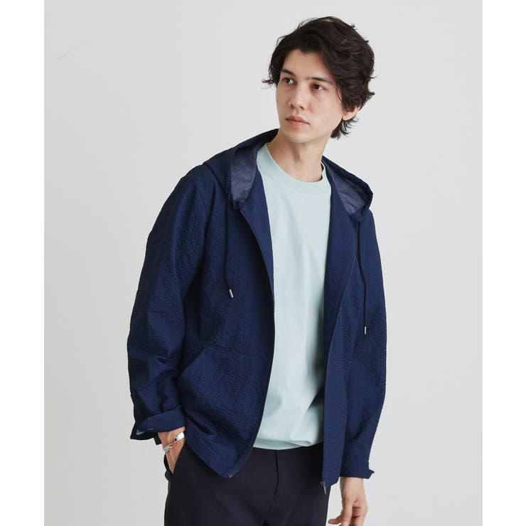 【軽羽織】リップル プリント シャツパーカ | TAKEO KIKUCHI | 詳細画像16 