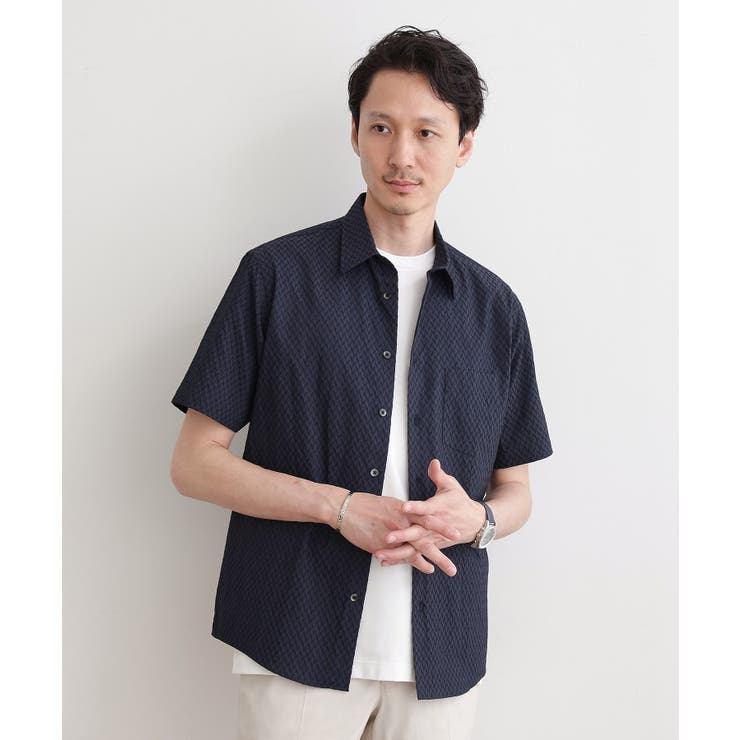 【播州織り】ドビーストレッチシャツ | TAKEO KIKUCHI | 詳細画像13 