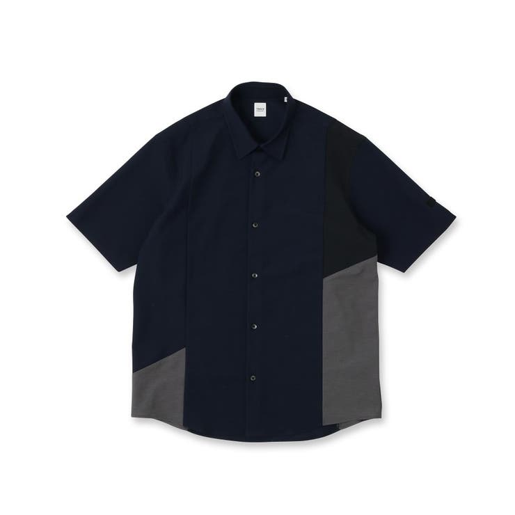 サイド切り替え 半袖シャツ | TAKEO KIKUCHI | 詳細画像1 