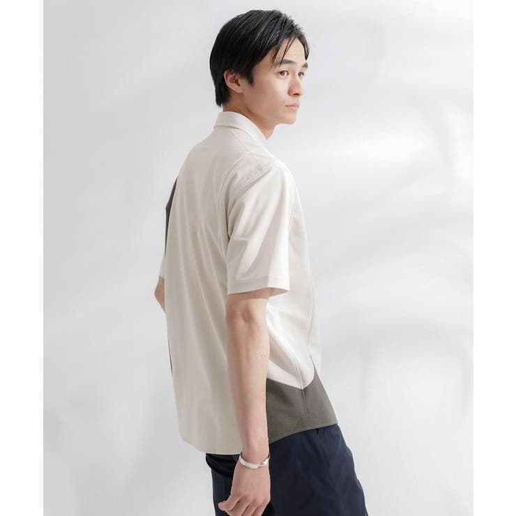 サイド切り替え 半袖シャツ | TAKEO KIKUCHI | 詳細画像11 