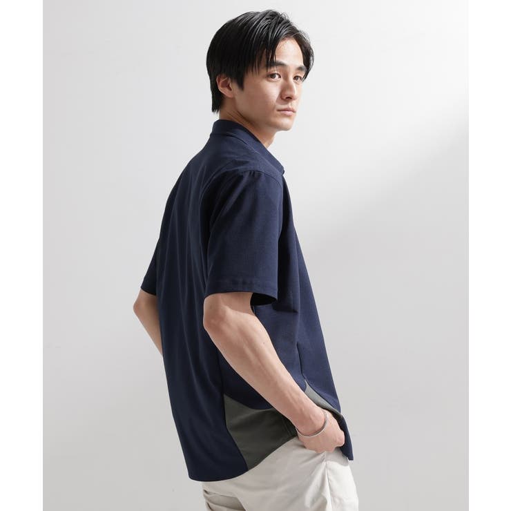 サイド切り替え 半袖シャツ | TAKEO KIKUCHI | 詳細画像19 