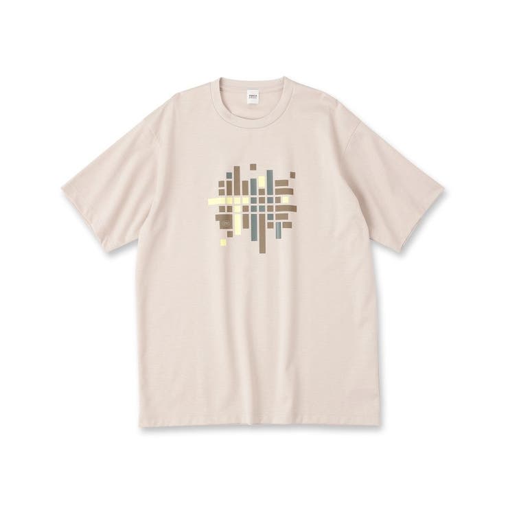 モザイクロゴ ポンチTシャツ | TAKEO KIKUCHI | 詳細画像1 