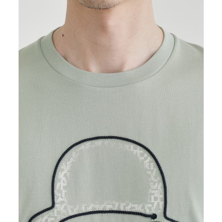 【Sサイズ～】フェイスロープ刺繍 天竺Tシャツ | TAKEO KIKUCHI | 詳細画像5 
