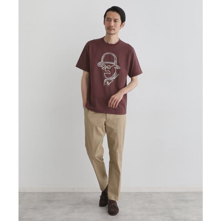 【Sサイズ～】フェイスロープ刺繍 天竺Tシャツ | TAKEO KIKUCHI | 詳細画像22 