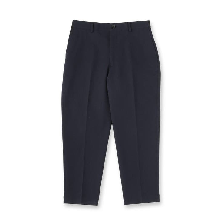 サッカーストライプ サイドゴアウエスト 8分丈 パンツ | TAKEO KIKUCHI | 詳細画像1 