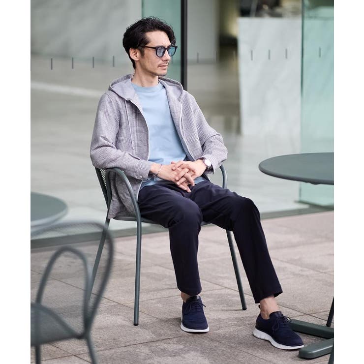 【軽羽織】カラミ織り フード羽織りシャツ | TAKEO KIKUCHI | 詳細画像21 