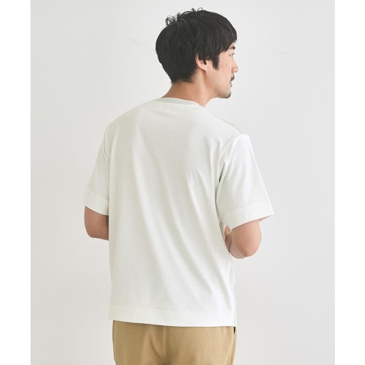 テクスチャーニット コンビ カットソー | TAKEO KIKUCHI | 詳細画像21 