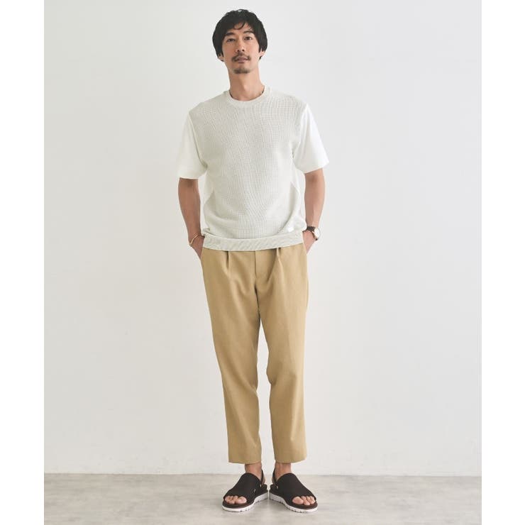 テクスチャーニット コンビ カットソー | TAKEO KIKUCHI | 詳細画像20 