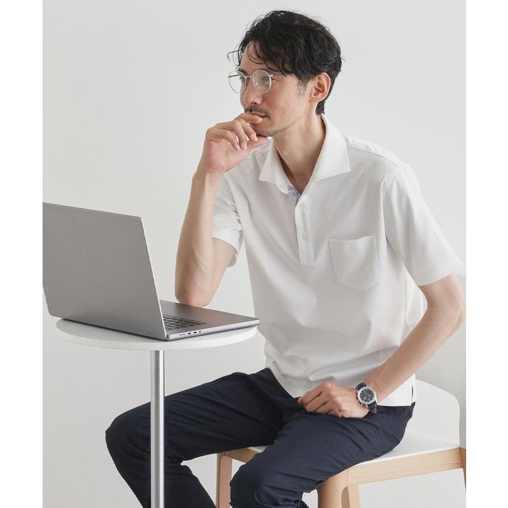 【LIMITED】アイスクリアコットンポンチポロシャツ | TAKEO KIKUCHI | 詳細画像12 