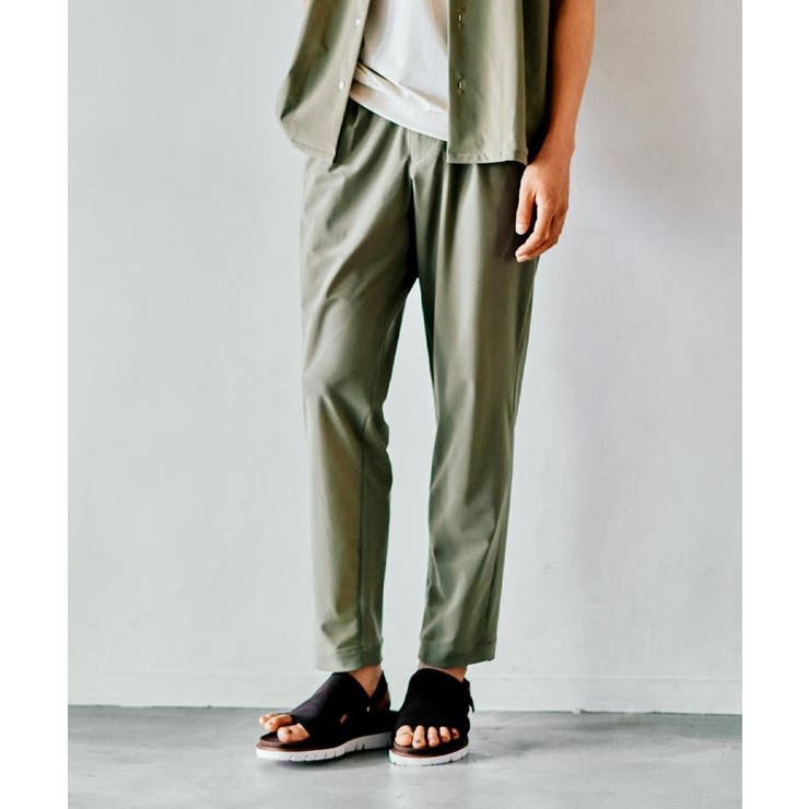 カーキ(027) | 【COOL CITY WEAR】エアートール パンツ /接触冷感・通気性 | TAKEO KIKUCHI