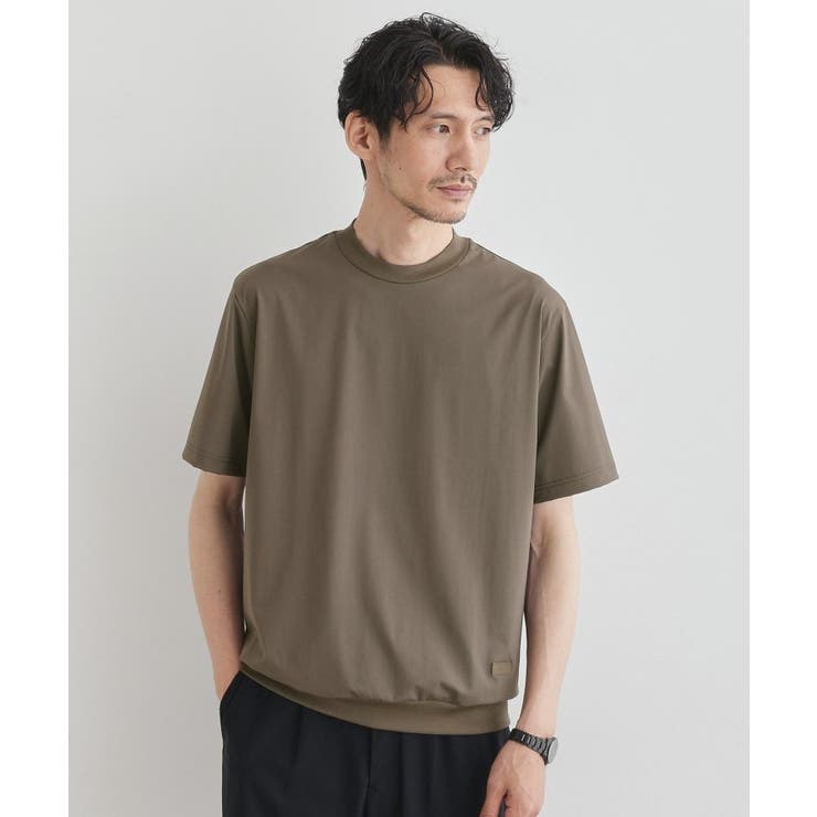 ブラウン(043) | 【COOL CITY WEAR】テーラードTシャツ /接触冷感 | TAKEO KIKUCHI