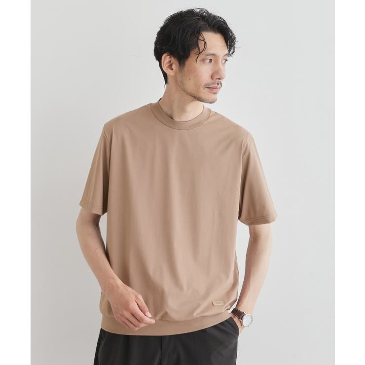 ピンクベージュ(053) | 【COOL CITY WEAR】テーラードTシャツ /接触冷感 | TAKEO KIKUCHI