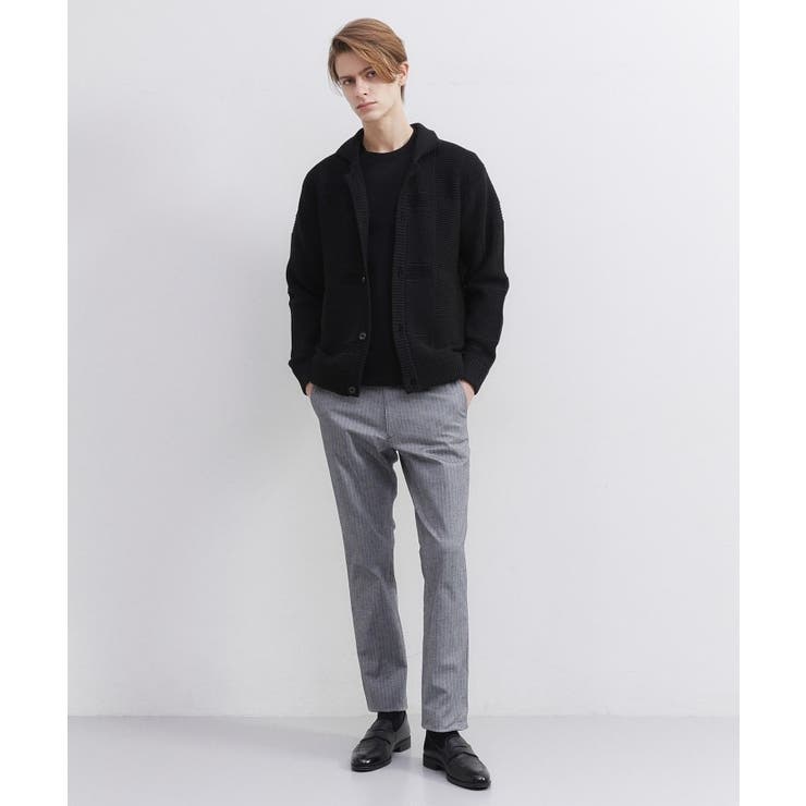 畦編みチェック ニットカーディガン | TAKEO KIKUCHI | 詳細画像12 