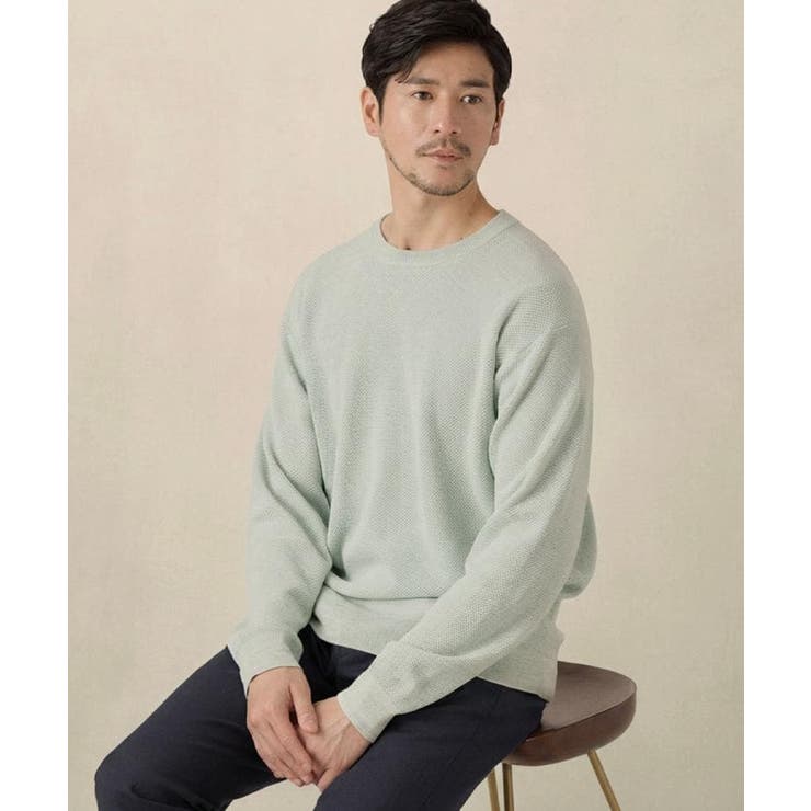 カラーメランジ プルオーバーニット | TAKEO KIKUCHI | 詳細画像31 