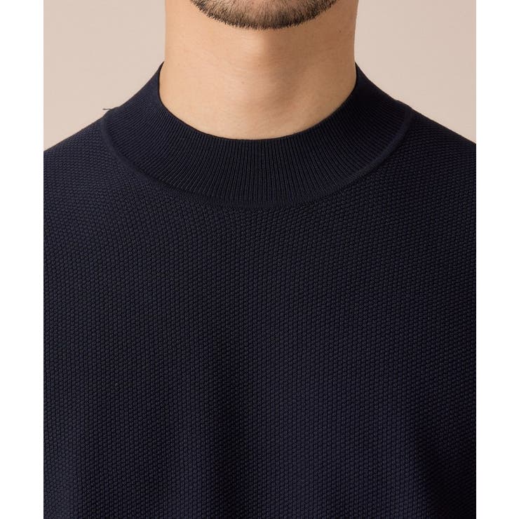 モックネック 鹿の子 ニット プルオーバー | TAKEO KIKUCHI | 詳細画像24 