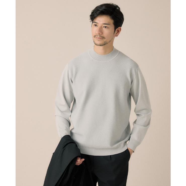 モックネック 鹿の子 ニット プルオーバー | TAKEO KIKUCHI | 詳細画像33 