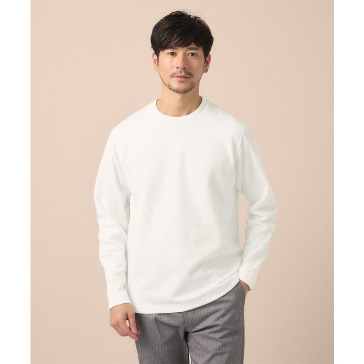 【尾州ファブリック】ジャガードカットソー | TAKEO KIKUCHI | 詳細画像2 