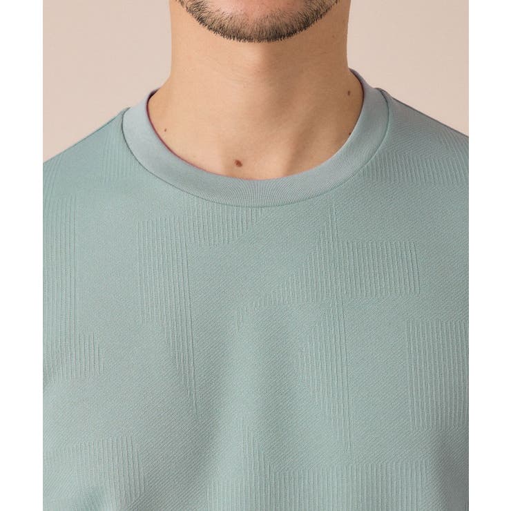 【尾州ファブリック】ジャガードカットソー | TAKEO KIKUCHI | 詳細画像27 