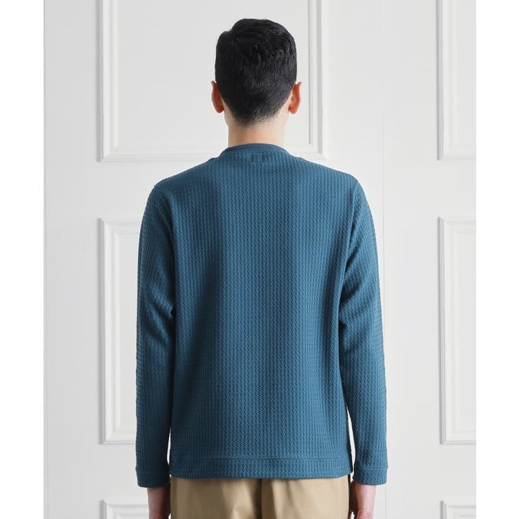 千鳥柄 ストレッチ プルオーバー | TAKEO KIKUCHI | 詳細画像4 