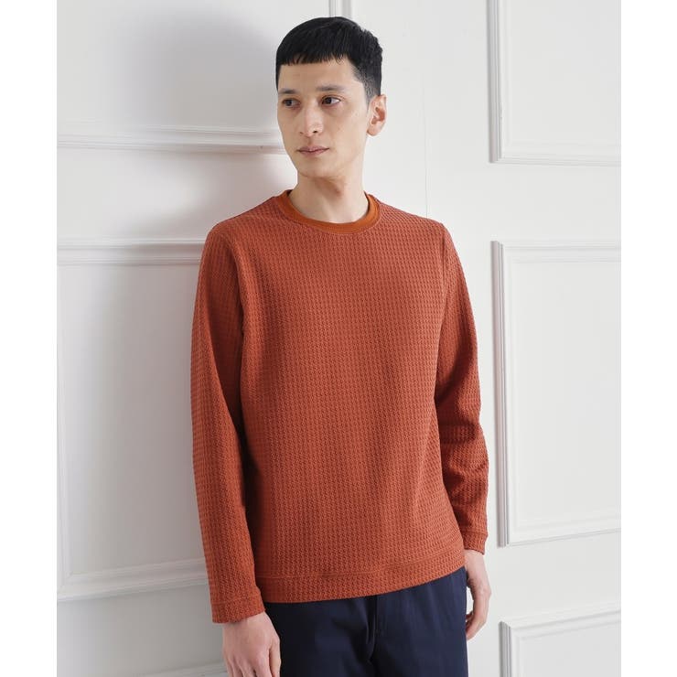 千鳥柄 ストレッチ プルオーバー | TAKEO KIKUCHI | 詳細画像17 