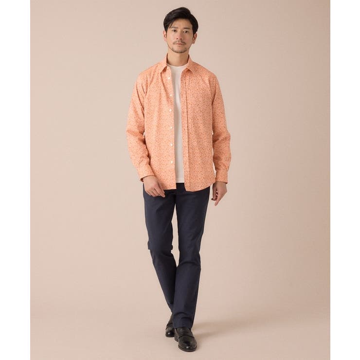 播州 ドビーストライプ フラワーシャツ | TAKEO KIKUCHI | 詳細画像16 