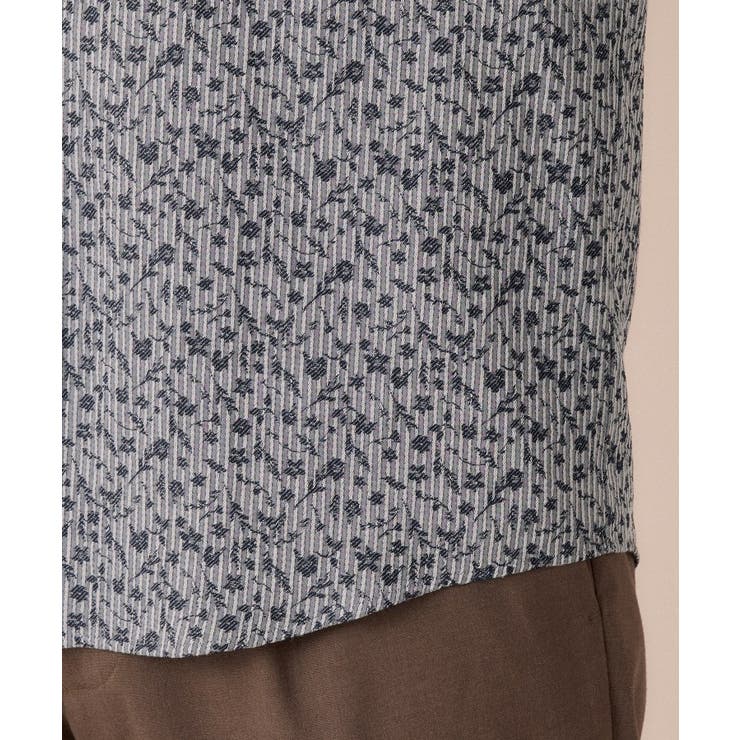 播州 ドビーストライプ フラワーシャツ | TAKEO KIKUCHI | 詳細画像32 