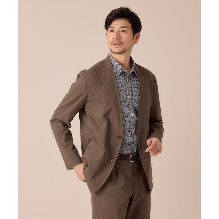 播州 ドビーストライプ フラワーシャツ | TAKEO KIKUCHI | 詳細画像22 