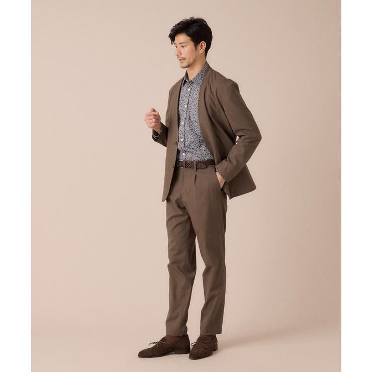 播州 ドビーストライプ フラワーシャツ | TAKEO KIKUCHI | 詳細画像23 