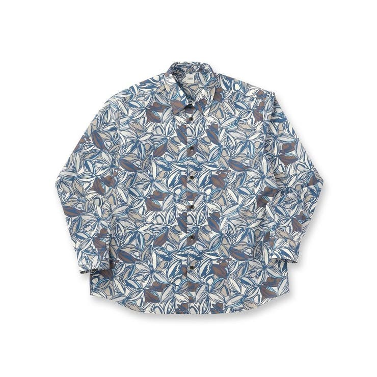 カカオ柄プリントシャツ | TAKEO KIKUCHI | 詳細画像1 