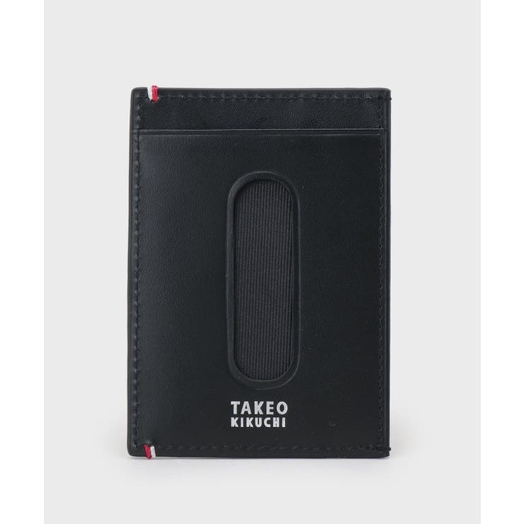 ブラック(019) | 水シボレザー単パスケース | TAKEO KIKUCHI