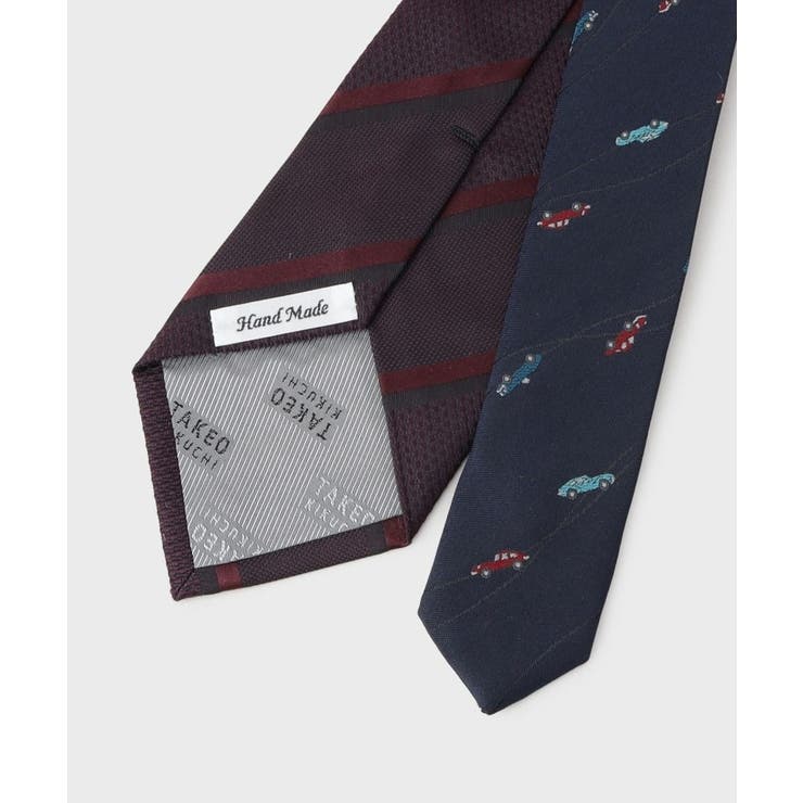 【BOXセット】クラシックシャドーストライプ ネクタイ＆タイバー | TAKEO KIKUCHI | 詳細画像4 