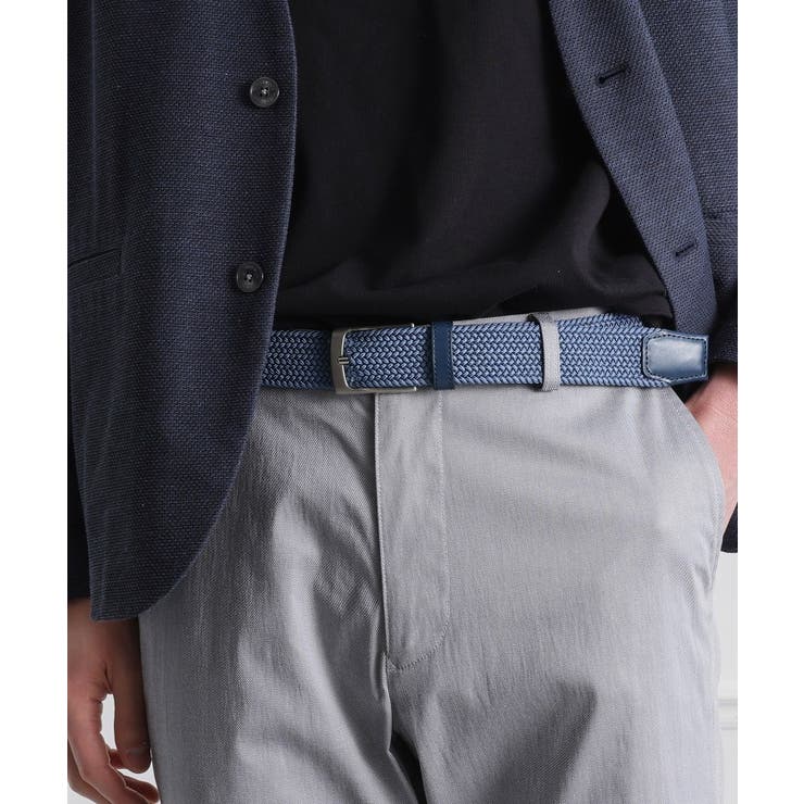 【Made in JAPAN】ドモドソーラ ゴムメッシュベルト | TAKEO KIKUCHI | 詳細画像4 