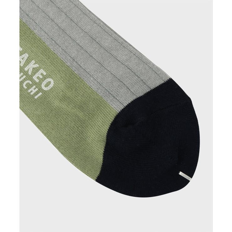 カラーブロック クルーソックス | TAKEO KIKUCHI | 詳細画像2 