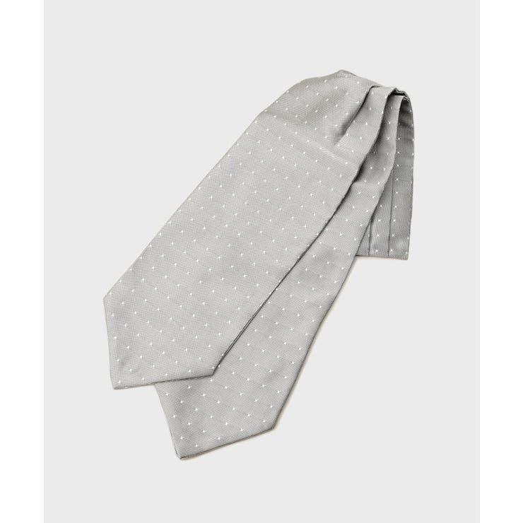 グレー系(011) | フォーマルアスコットタイ | TAKEO KIKUCHI