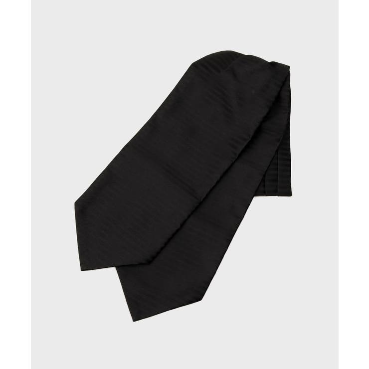 ブラック(019) | フォーマルアスコットタイ | TAKEO KIKUCHI