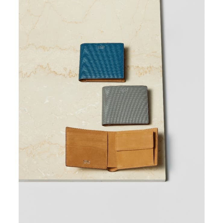 【ソフト＆ナチュラル】ミニメッシュ レザー 2つ折り財布 | TAKEO KIKUCHI | 詳細画像26 