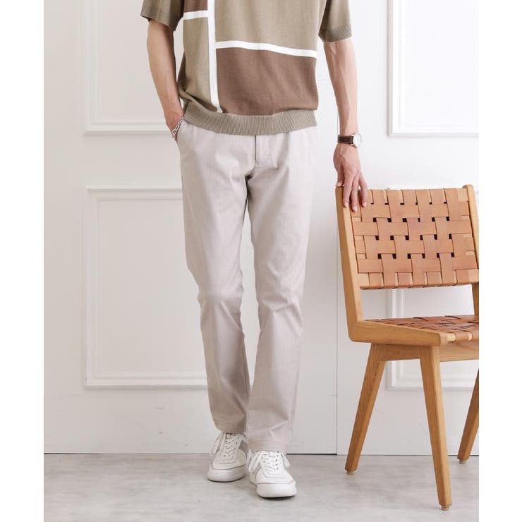 【全7サイズ×7色展開！】トップマルチヘリンボン パンツ | TAKEO KIKUCHI | 詳細画像3 