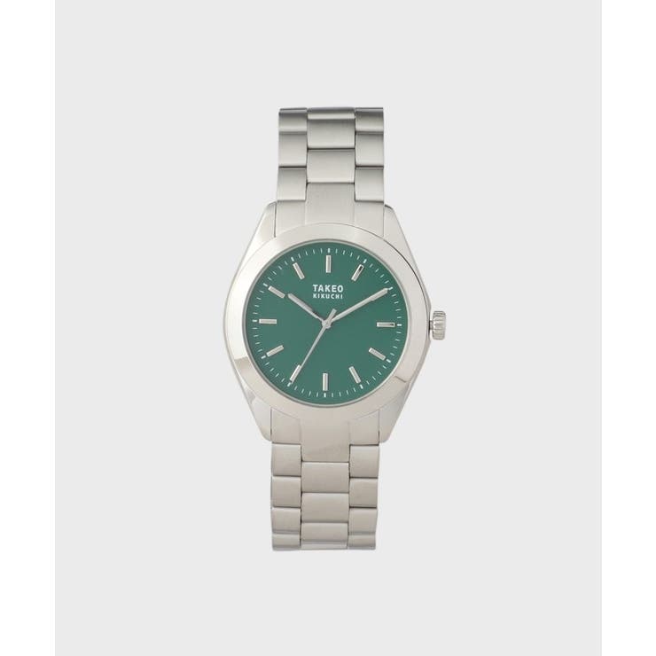 ダークグリーン(023) | 【Made in JAPAN】3針クォーツウォッチ | TAKEO KIKUCHI