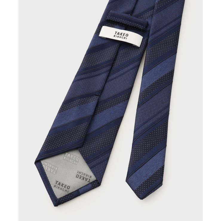 【ベストセラー/日本製】シャドーストライプ シルクネクタイ | TAKEO KIKUCHI | 詳細画像3 