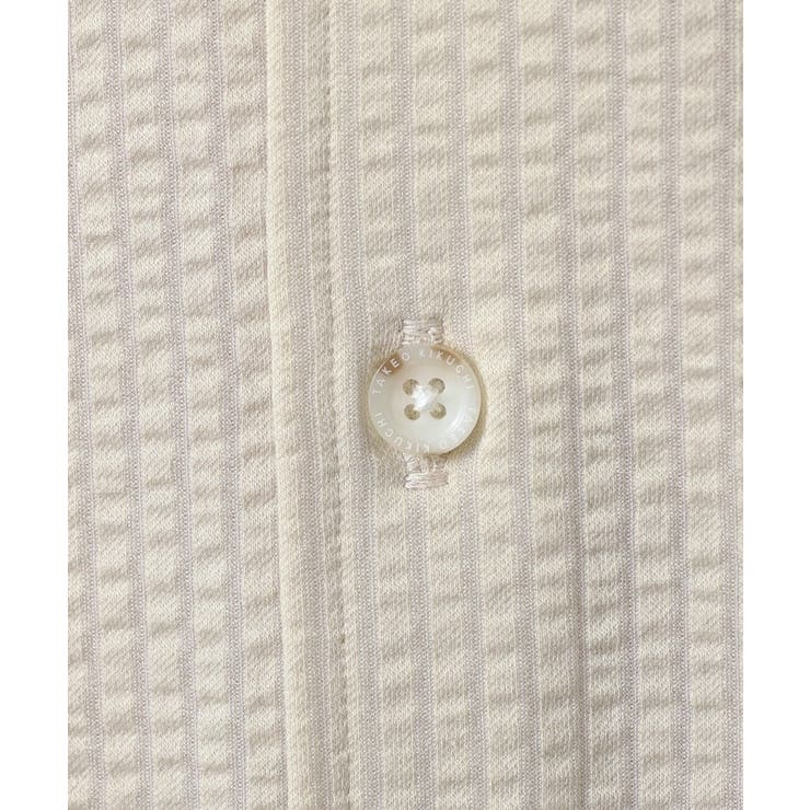 【抗菌防臭／7分袖】サッカージャージ ストライプシャツ | TAKEO KIKUCHI | 詳細画像5 