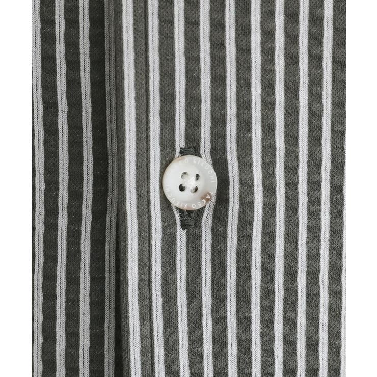 【抗菌防臭／7分袖】サッカージャージ ストライプシャツ | TAKEO KIKUCHI | 詳細画像38 