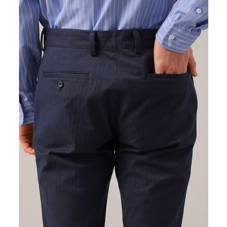 【Made in JAPAN】播州織 ヘリンボン ストレート パンツ | TAKEO KIKUCHI | 詳細画像16 