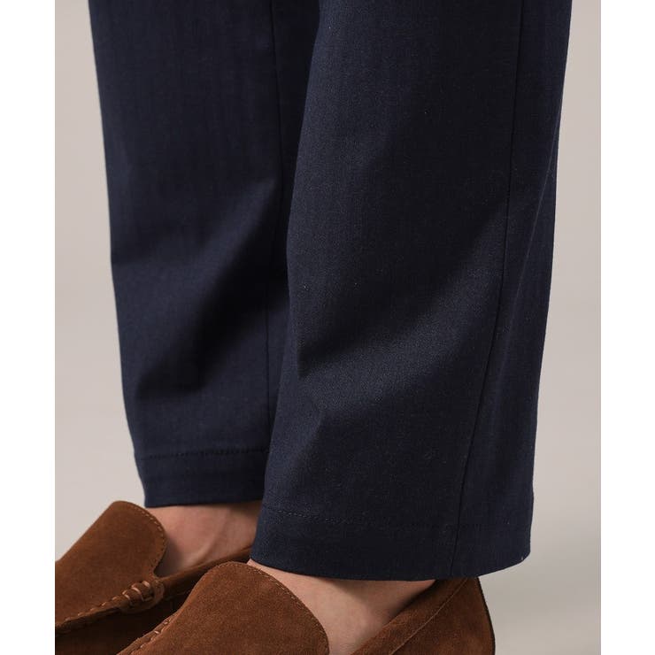 【Made in JAPAN】播州織 ヘリンボン ストレート パンツ | TAKEO KIKUCHI | 詳細画像19 